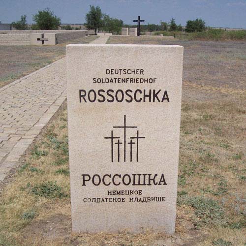 Duitse Oorlogsbegraafplaats Rossosjka