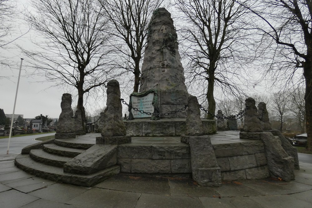 Belgische Oorlogsgraven Charleroi Cimetire Nord