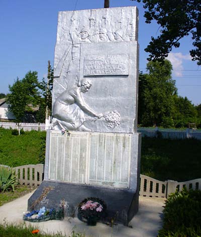 Mass Grave Soviet Soldiers Pavlivka
