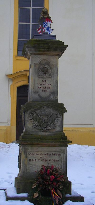 Franco-Prussian War Memorial Rentweinsdorf