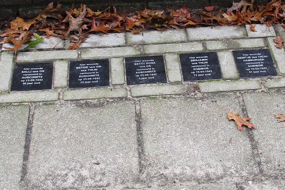 Memorial Stones Voltastraat 53