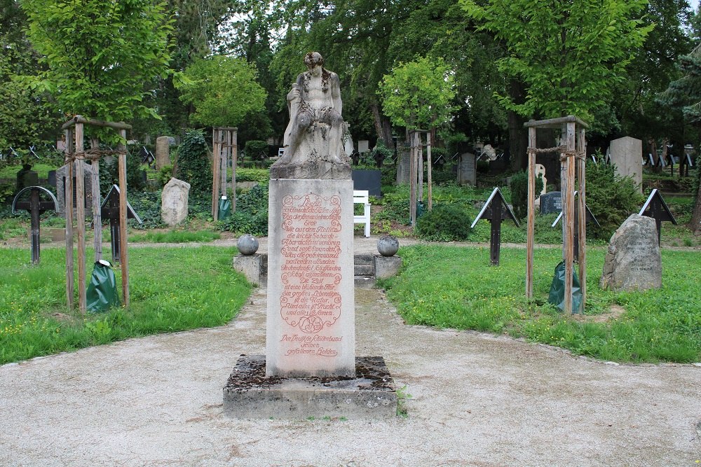 Memorial Der Deutsche Schillerbund Historic Cemetery Weimar