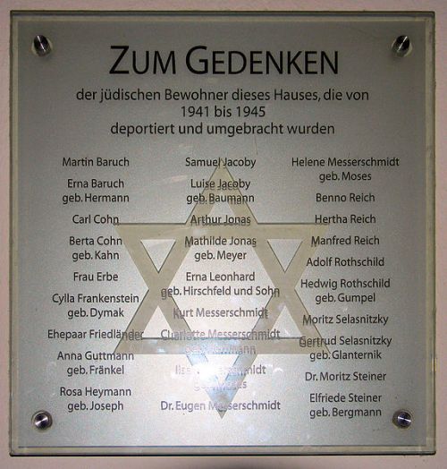 Gedenkteken Joodse Bewoners