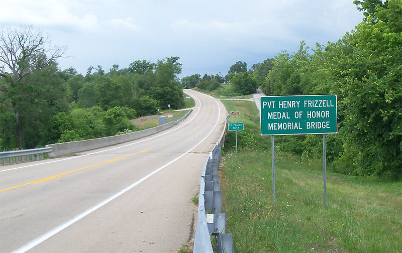 Pvt. Henry Frizzell Medal of Honor Memorial Bridge