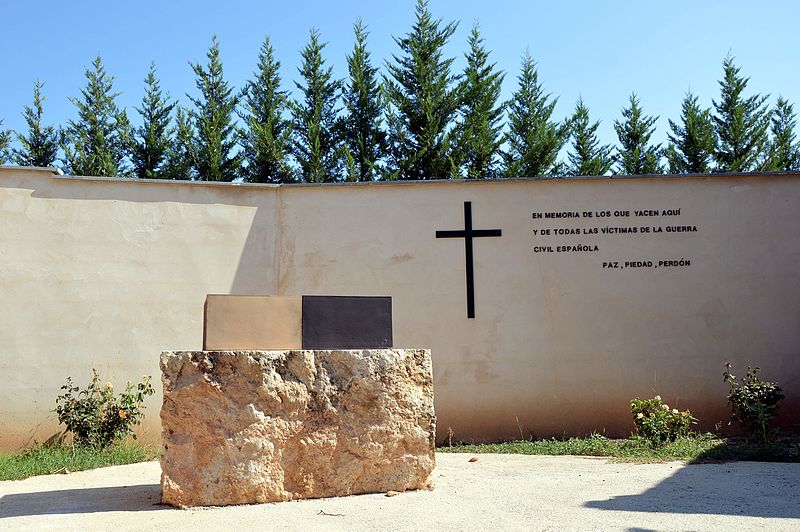 Memorial Victims Spanish Civil War