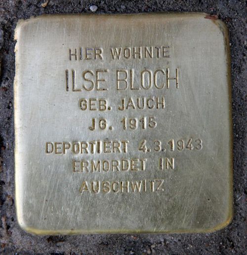 Stolpersteine Sybelstraße 62 #2