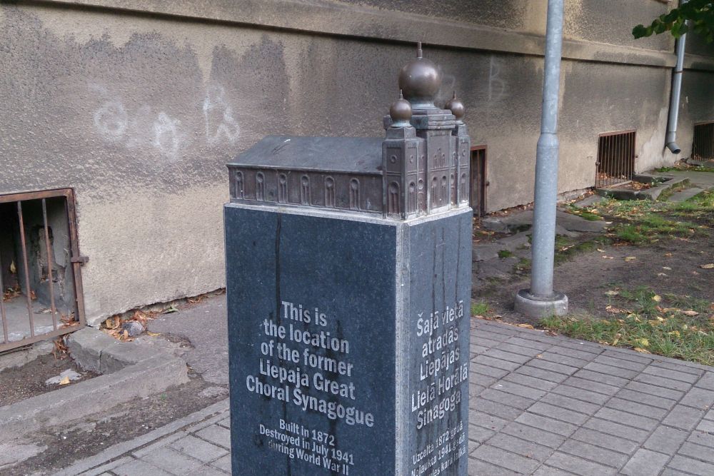 Monument Voormalige Synagoge Liepaja