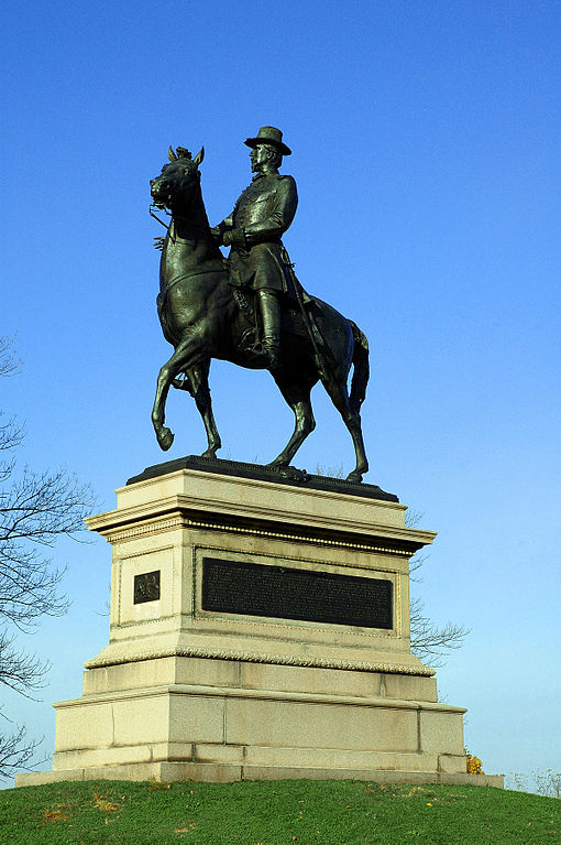 Standbeeld Major-General Winfield Scott Hancock