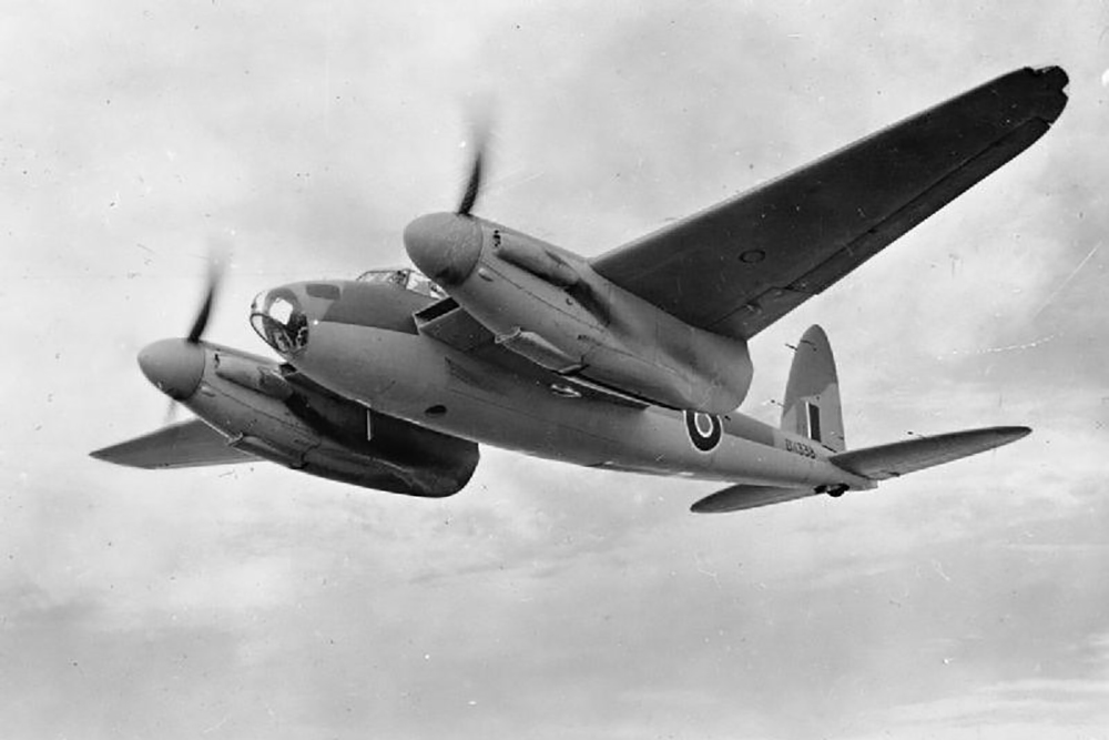 Crash Site Havilland Mosquito Mk.IV DZ316