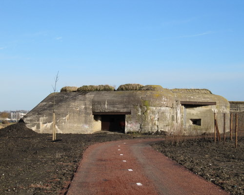 Sttzpunkt Krimhild Landfront Vlissingen Nieuw Abeele bunker 2 type 630