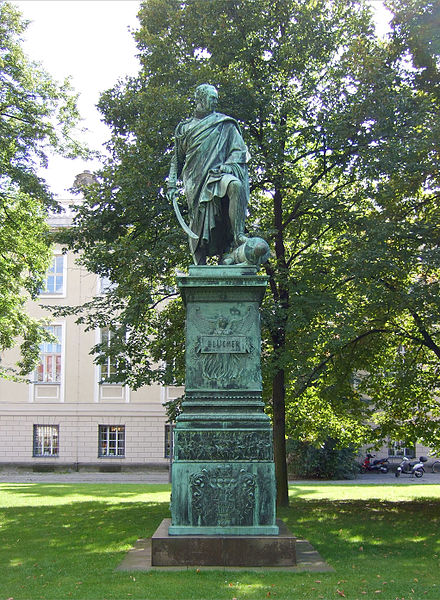 Statue of Gebhard Leberecht von Blcher