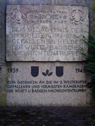 Memorial Liaison Troops Baden-Wrttemberg