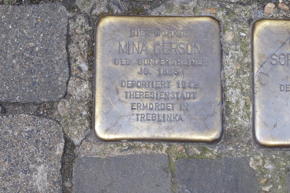 Stolpersteine Riesengasse 6 #3