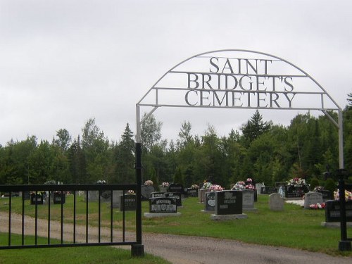 Oorlogsgraf van het Gemenebest St. Bridget's Roman Catholic Cemetery