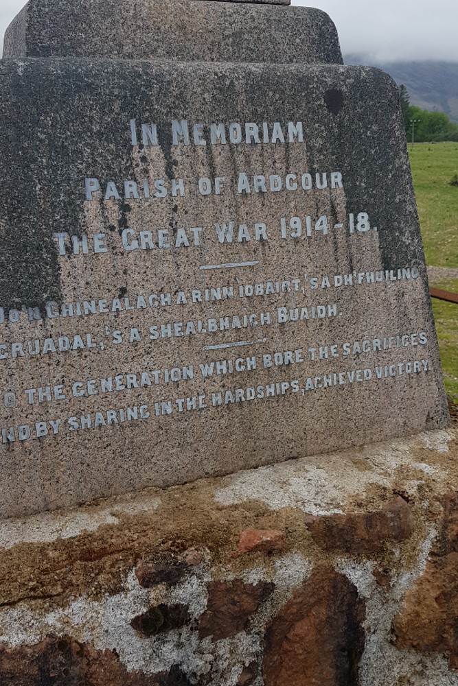 War Memorial Ardgour #2