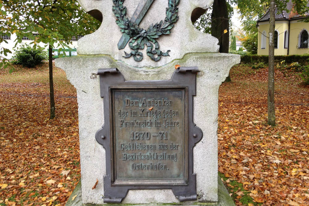 Franco-Pruissisch Oorlogsmonument Osterhofen