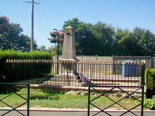 Oorlogsmonument Vmars