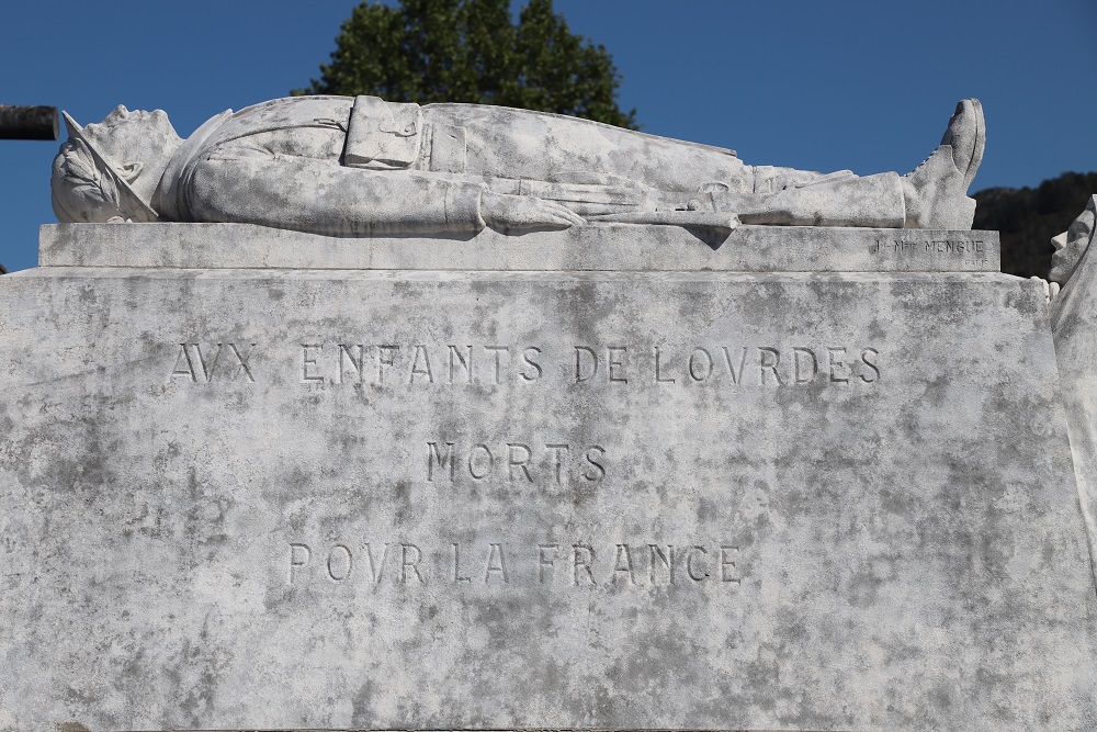 War Memorial Old Cemetery Lourdes #3