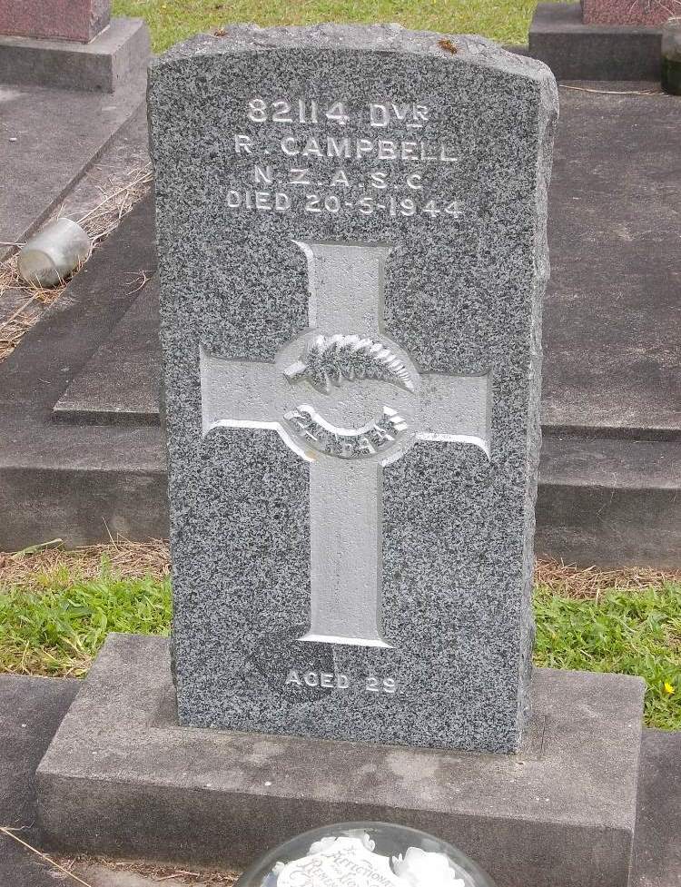 Commonwealth War Grave Marua Cemetery