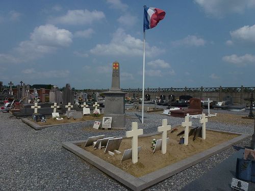 French War Graves Mortagne-du-Nord