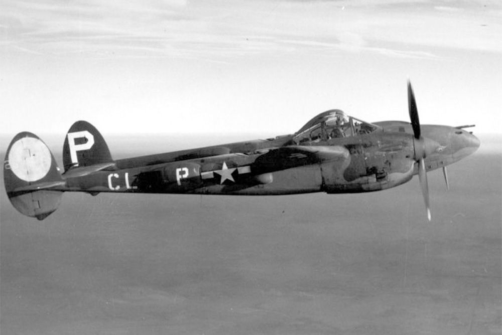 Crashlocatie P-38G-5-LO Lightning 42-12848
