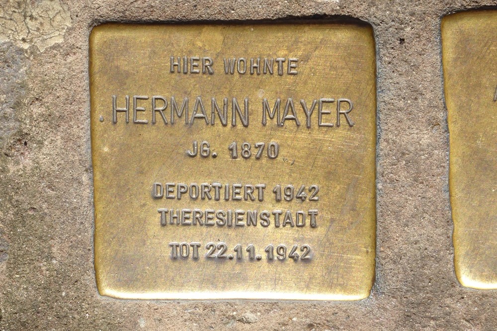 Stolpersteine Steinheimer Strae 4 #4