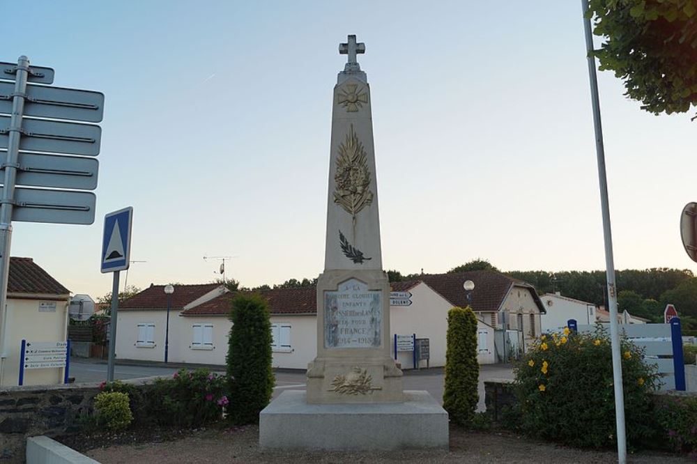 Oorlogsmonument La Boissire-des-Landes