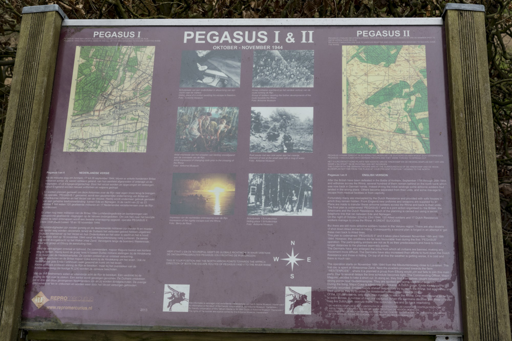 Information sign Pegasus I & II