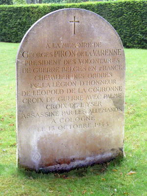 Memorial Georges Piron de la Varenne Paris