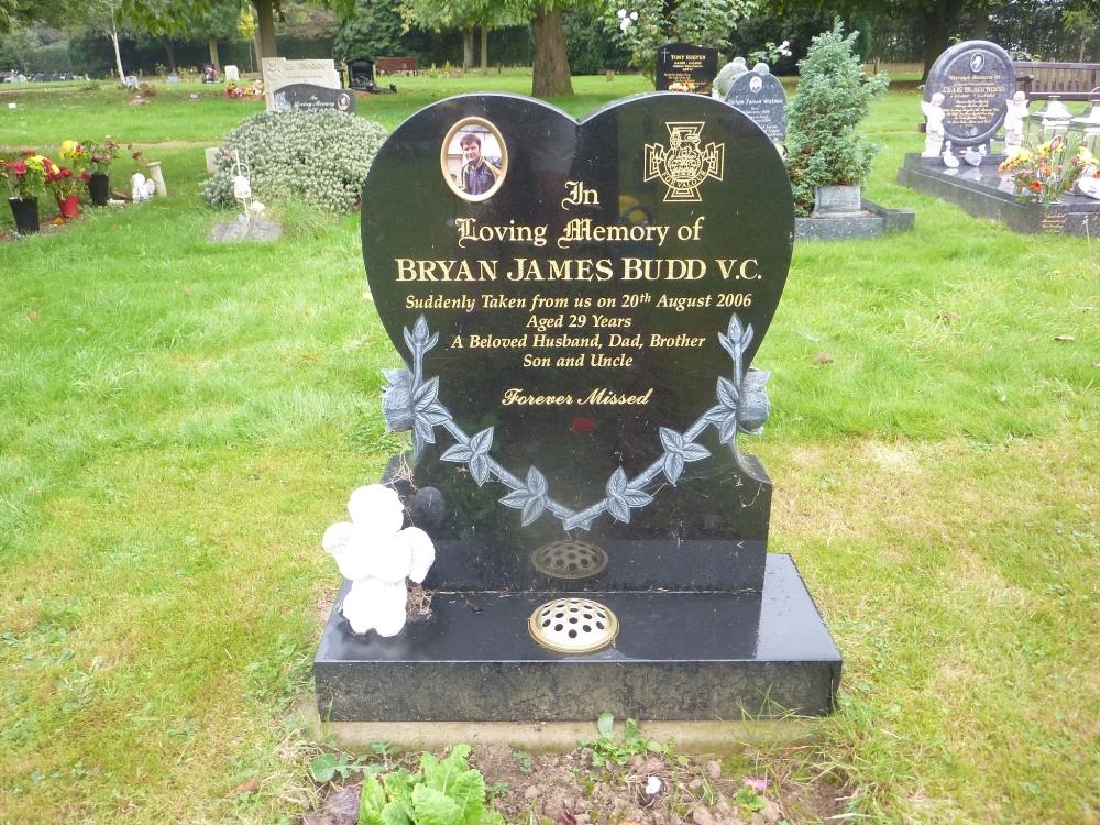 Memorial Bryan James Budd VC