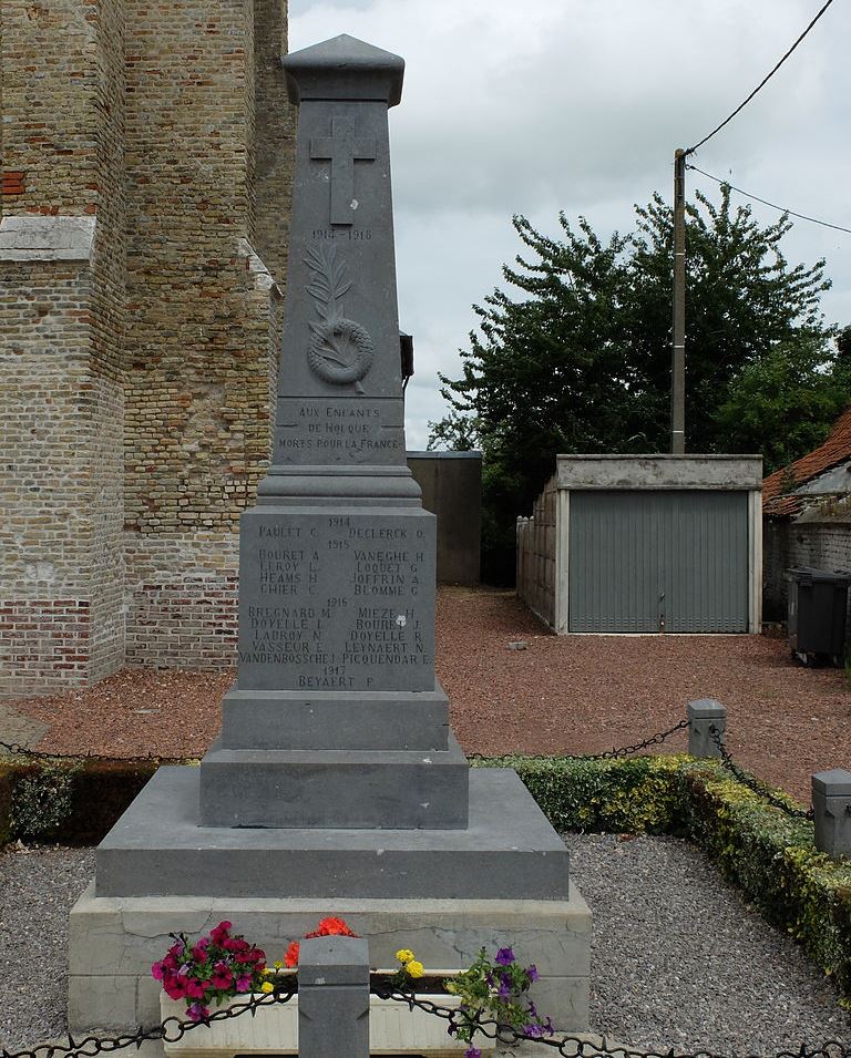Monument Eerste Wereldoorlog Holque