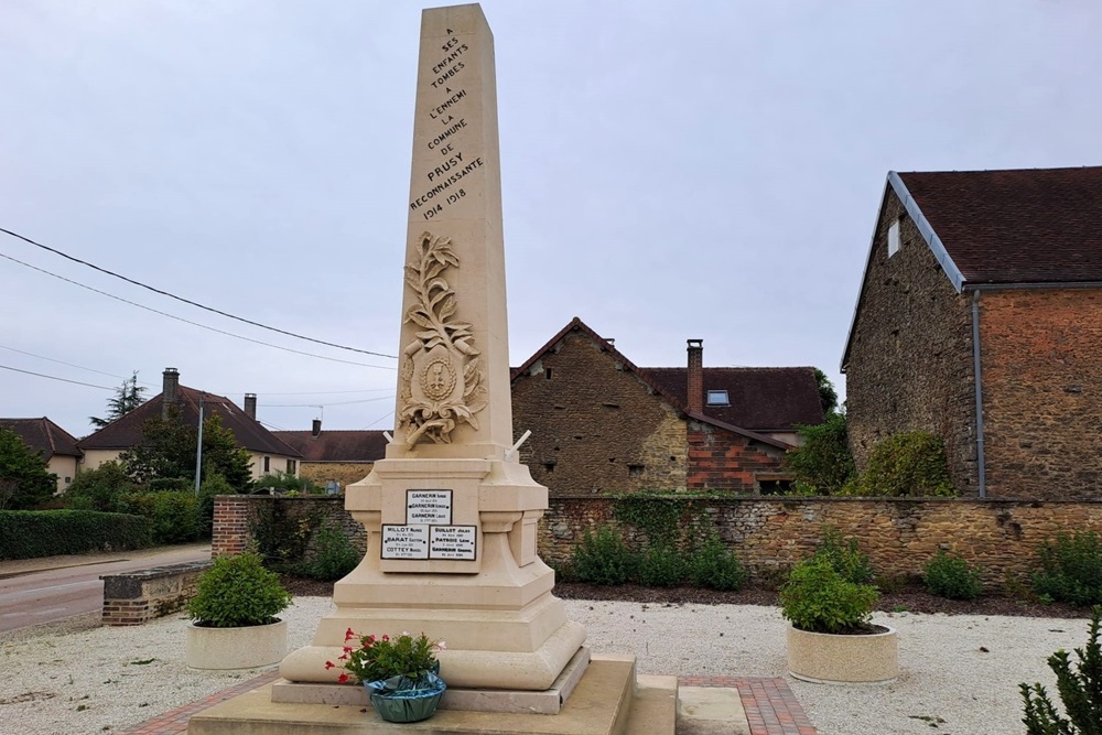 Oorlogsmonument Prusy