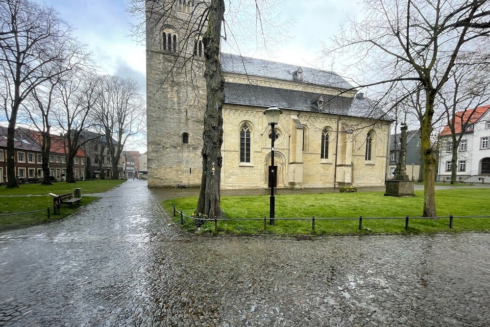 Herdenkingssteen St. Johannes de Doperkerk Billerbeck #2