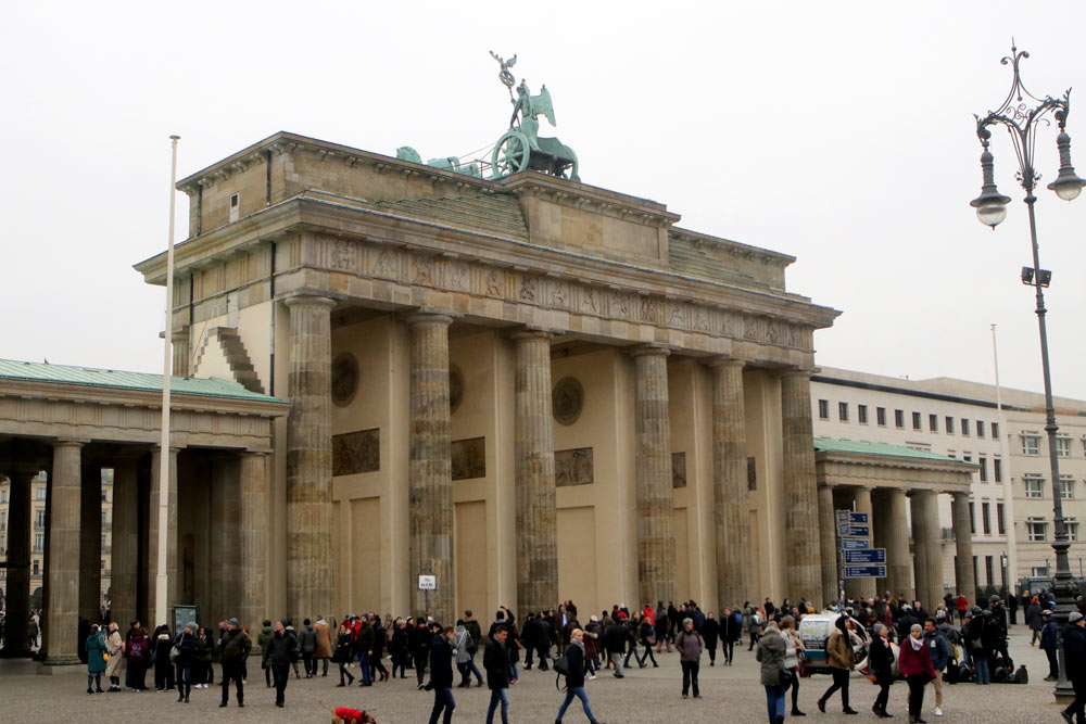 brandenburger tor 1945