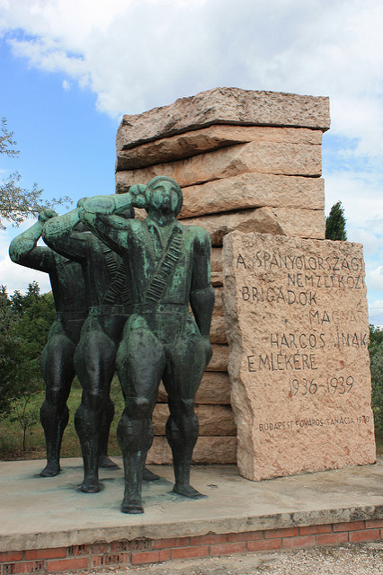 Monument Internationale Brigades Budapest