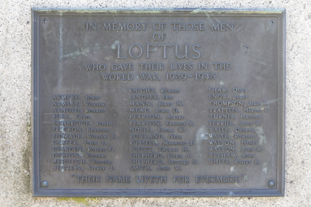 War Memorial Loftus #3