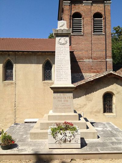 War Memorial Saint-Jean-de-Niost