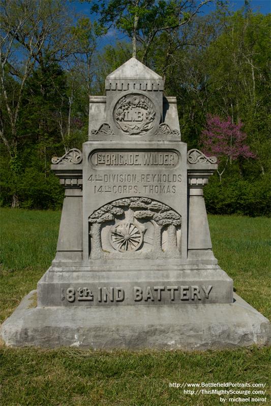 18th Indiana Battery Monument #1