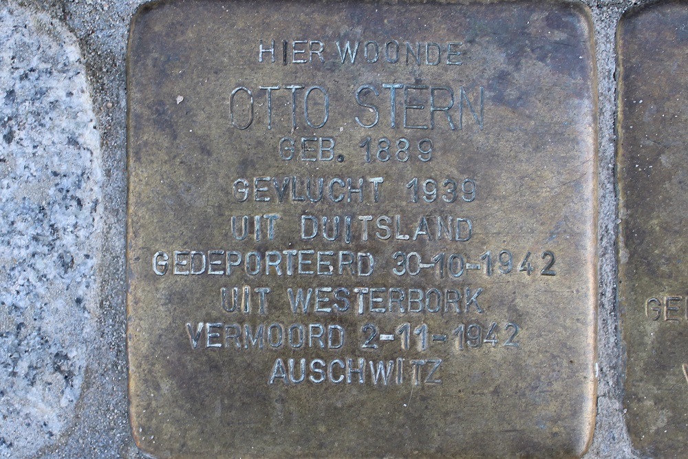 Stolpersteine Eerste E.J. Potgieterstraat 14 #2