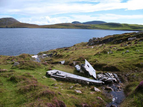 Crash Site & Remains PBY Catalina IVb flying boat (JX273)
