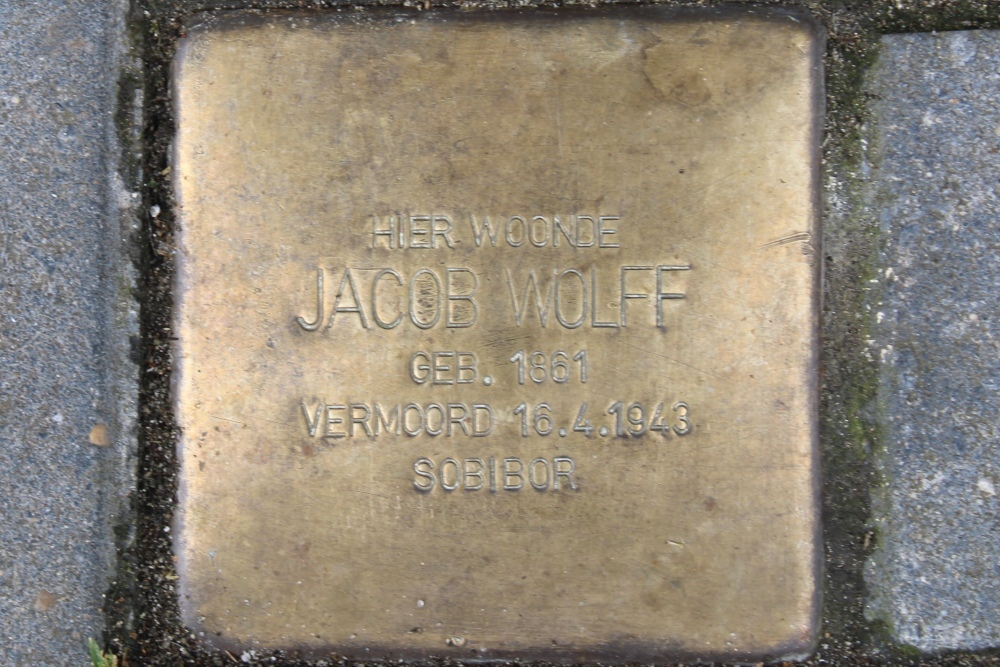 Stolpersteine Verwersstraat 69 #2