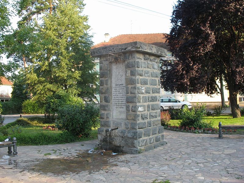 Monument Omgekomen Partizanen Brus