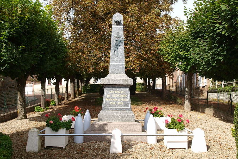 War Memorial Sergines