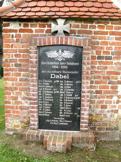 War Memorial Dabel