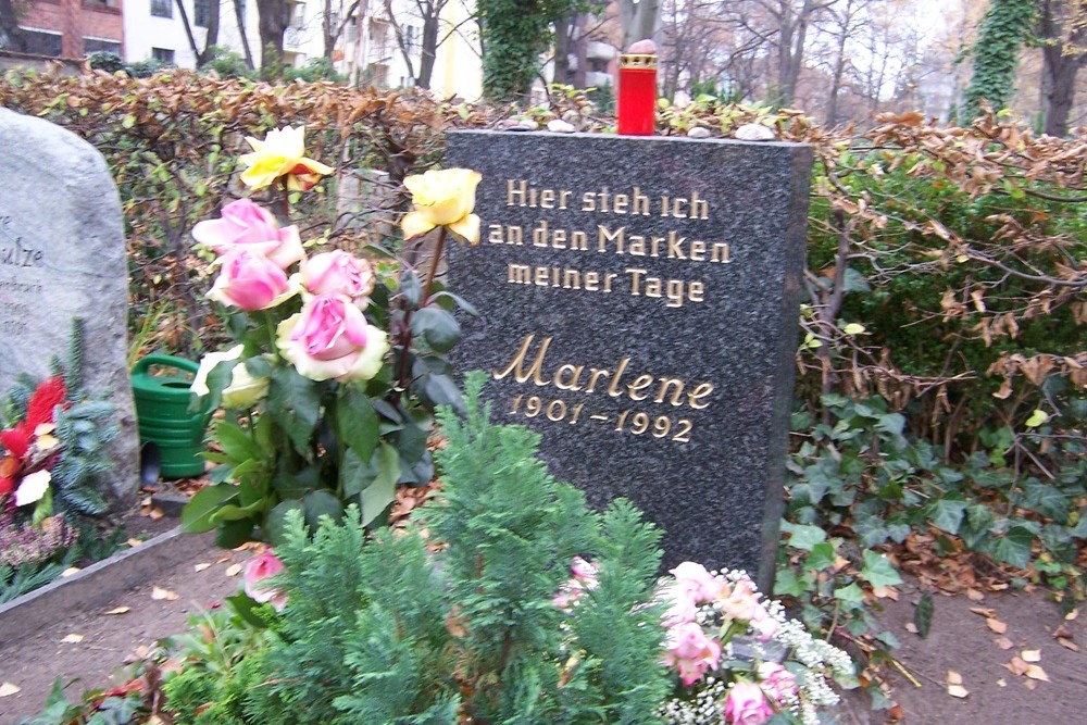 Grave Marlene Dietrich