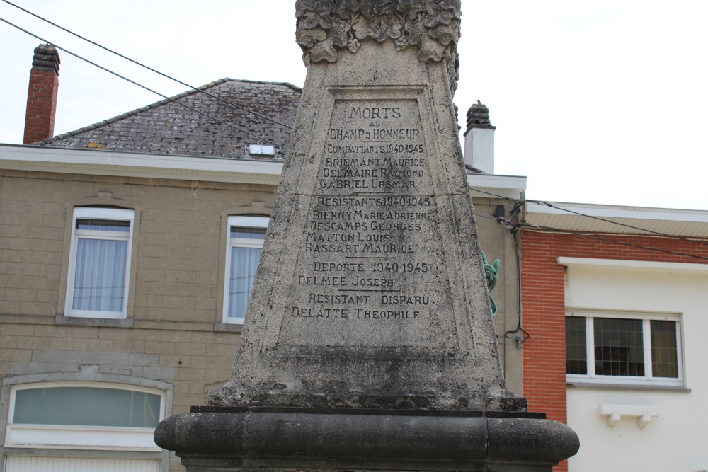 Oorlogsmonument Bernissart #4