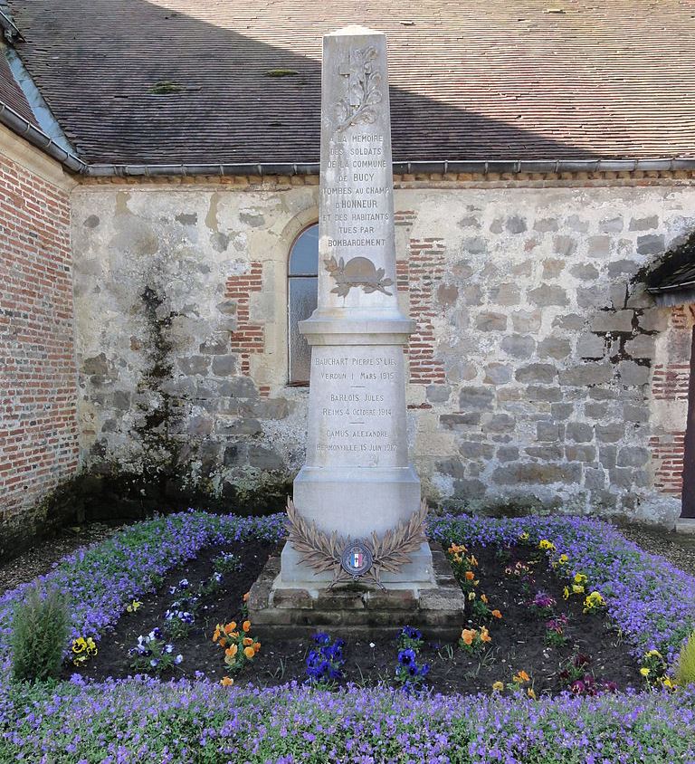 Monument Eerste Wereldoorlog Bucy-ls-Cerny