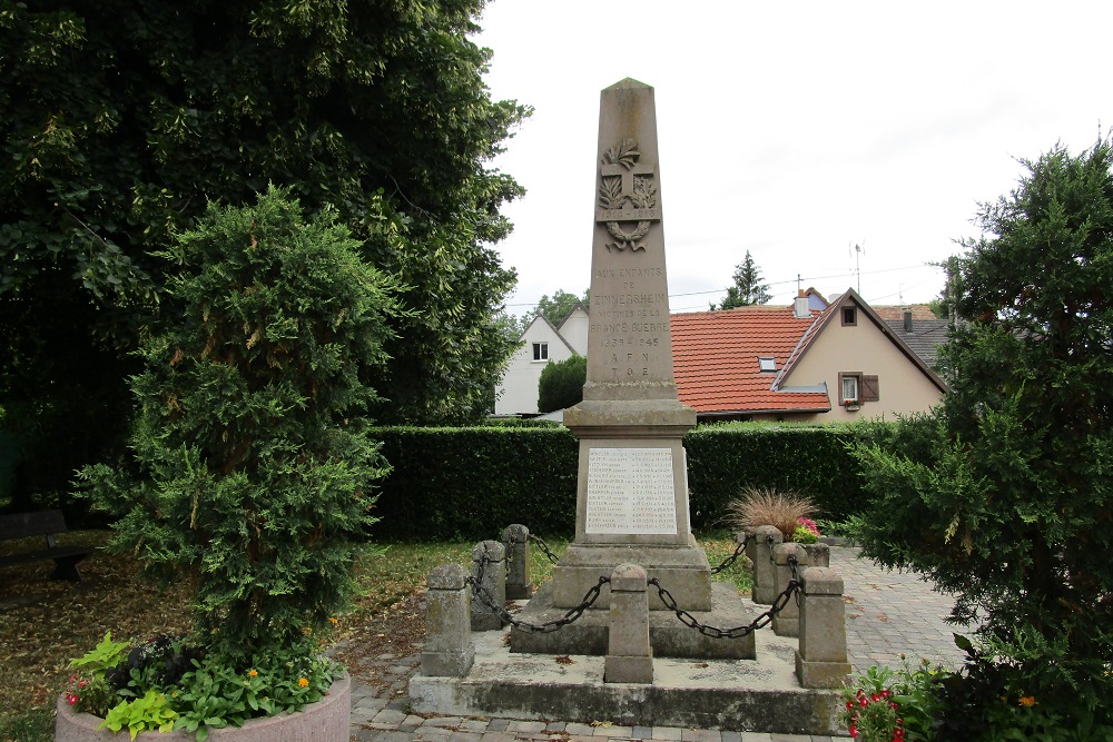 Oorlogsmonument Zimmersheim