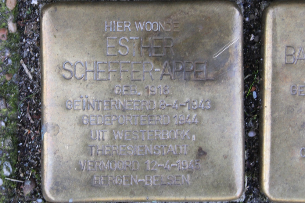 Stolpersteine Nieuwe Prinsengracht 52 #2