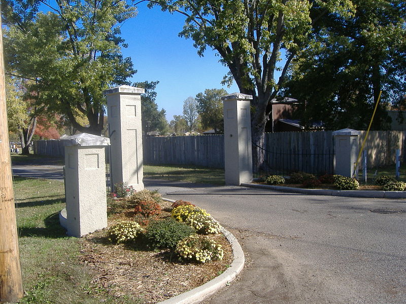 Confederate Memorial Gates Maplewood Cemetery #2